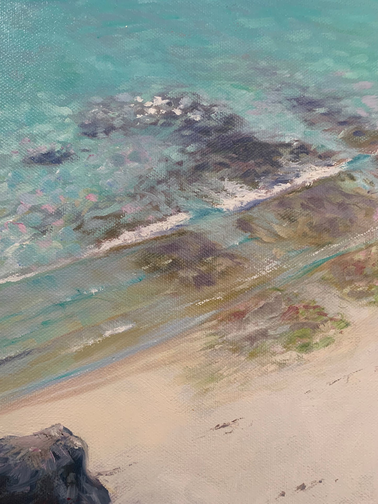 morning walk, Greenfields Beach