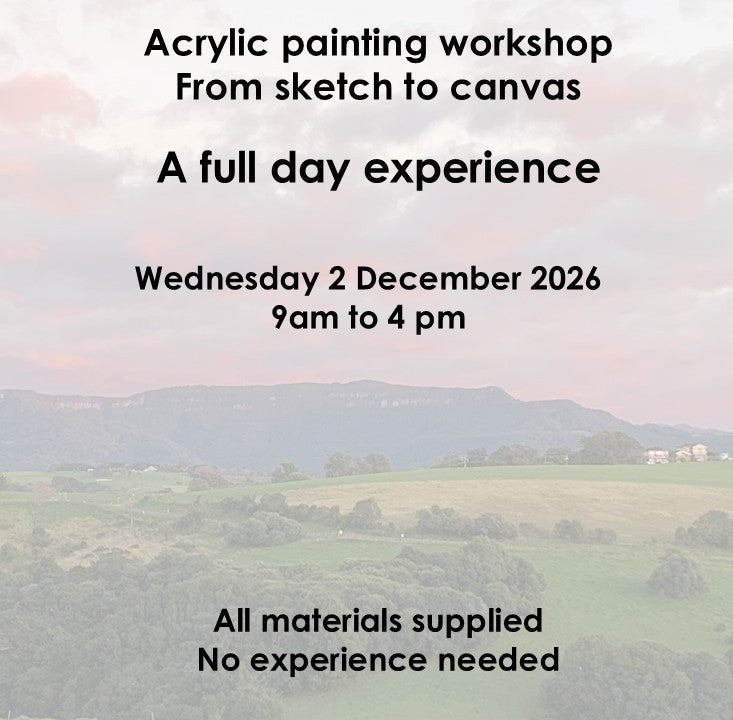 acrylic painting workshop full day 2 December 2026