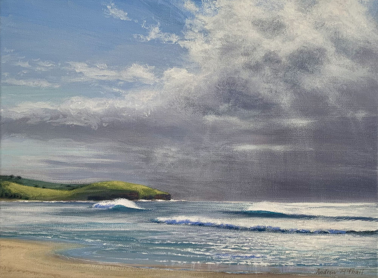 Autumn swell Werri Beach