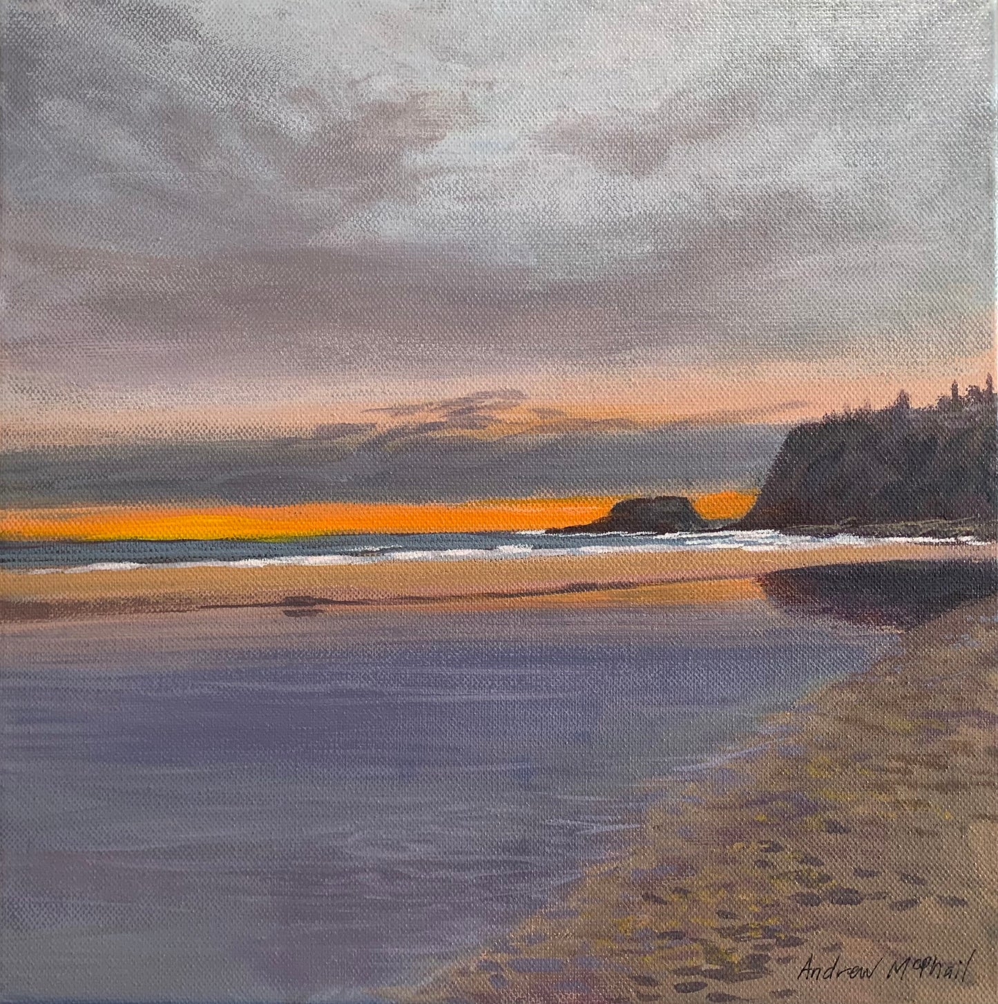 dawn over South Bombo