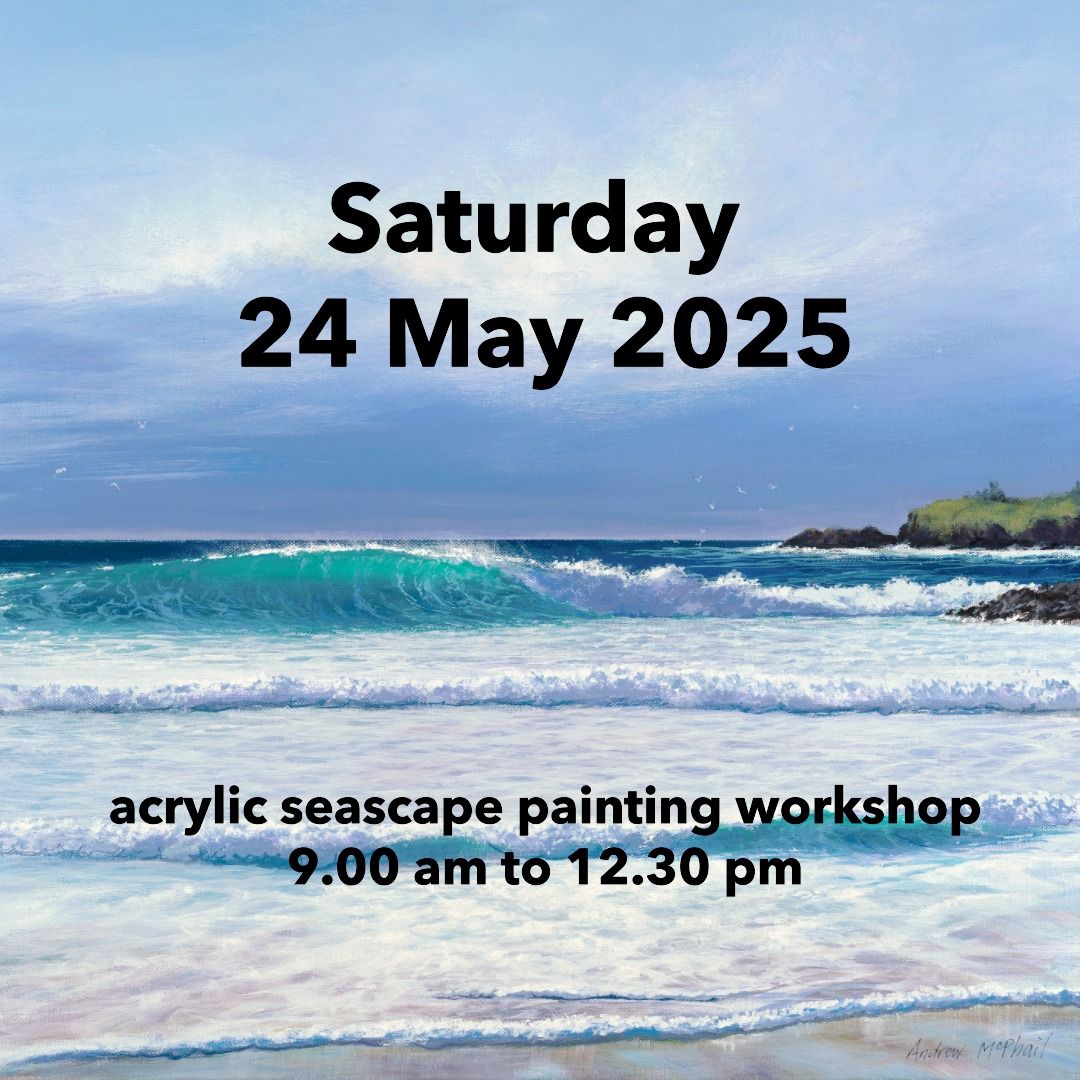 acrylic painting workshop 24 May 2025