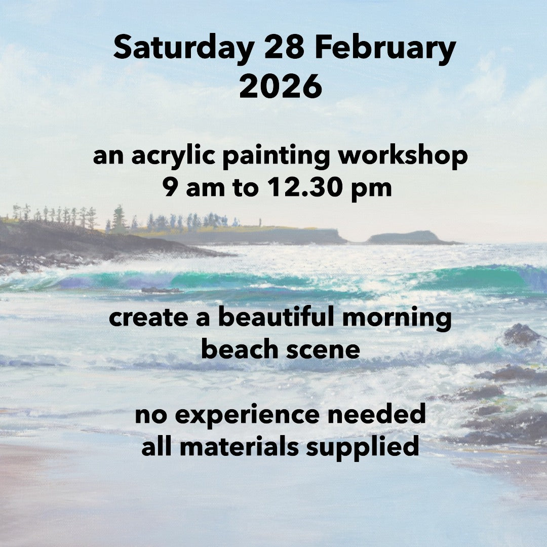 Acrylic painting workshop 28 February 2026