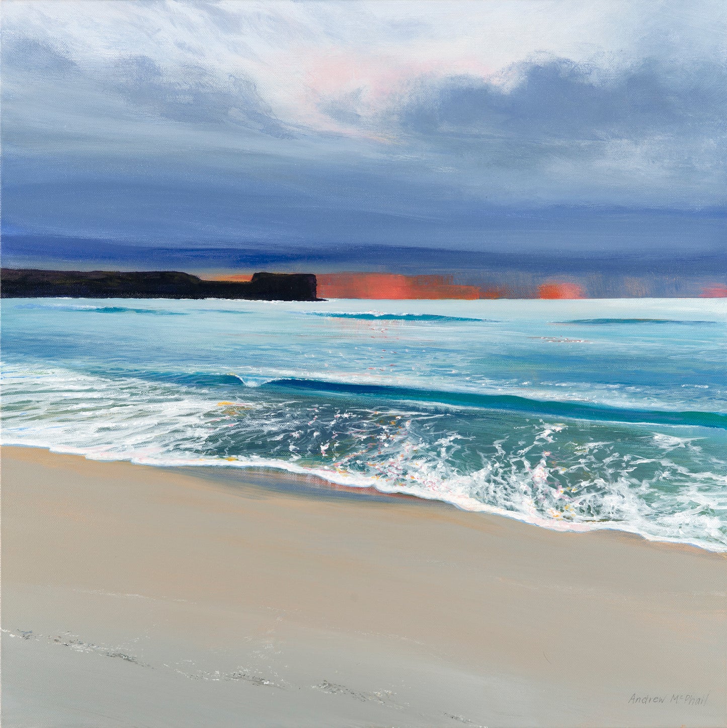 dawn over Bombo Beach