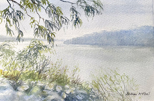 misty morning, Lake Jindabyne